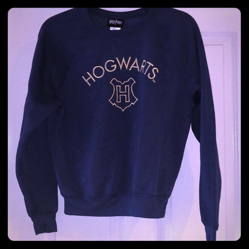 Navy Blue Hogwarts Sweatshirt
